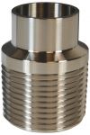Male NPT x Weld End Adapters - B19WB - 304S